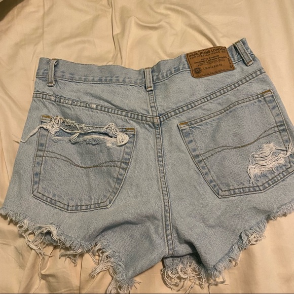 High waisted custom denim shorts - Picture 9 of 10